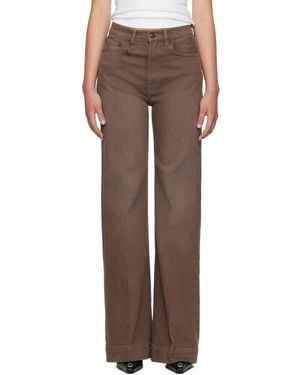 R13 Flared Jeans - Brown