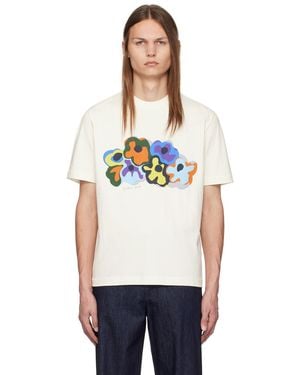 Paul Smith Off- Bold Florals T-Shirt - Black