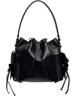 Acne Studios Multipocket Bucket Bag - Black