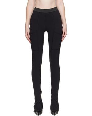 Coperni Eurojersey Leggings - Black