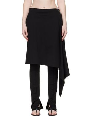 The Attico Long Pants - Black