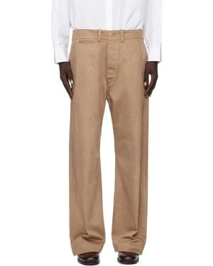 TAIGA TAKAHASHI Lot. 202 Engineer Trousers - White