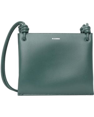 Jil Sander ーン スモール Giro バッグ - グリーン