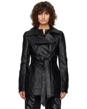 タグ付✨️Alexander wang レザージャケット ウエストシェイプ 0 タグ付✨️Alexander wang レザージャケット ウエストシェイプ 0