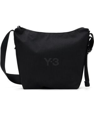 Y-3 ブラック スモール X Body バッグ