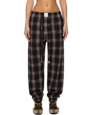 The Attico Long Trousers - Black