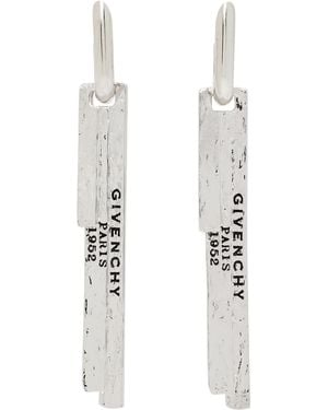 Givenchy Tape' Earrings - White