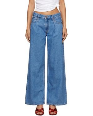 Levi's Loose-Fit Faded Wide Leg Jeans - Blue