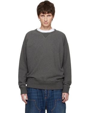 Maison Margiela Cotton Sweatshirt - Gray