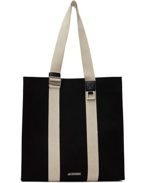 Jacquemus Les Classiquesコレクション Le Cabas Cuerda トートバッグ - ブラック