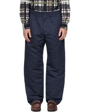 Bottega Veneta Drawstring Trousers - Blue