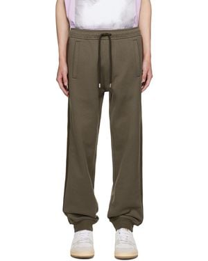 Lanvin トープ Side Curb スウェットパンツ - ブラック