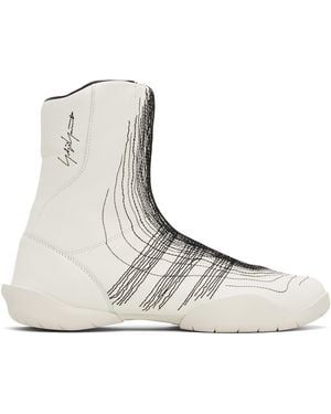 Y-3 Regu Hi Trainers - Brown