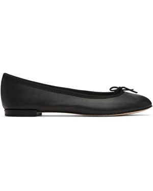 Repetto ブラック Cendrillon バレエシューズ