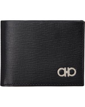 Ferragamo Gancini Wallet - Black