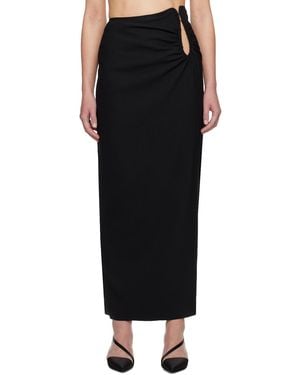 Wynn Hamlyn Ella Maxi Skirt - Black