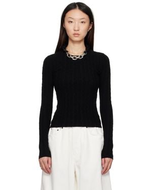 Rabanne Wool Jumper - Black