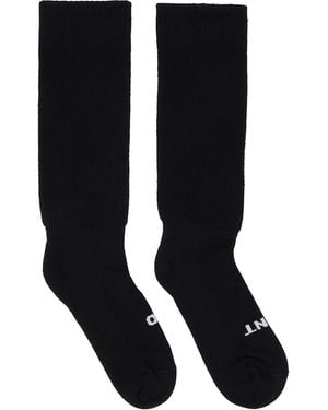 Rick Owens Temple 'So Cunt' Socks - Black