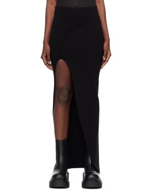 Rick Owens Theresa マキシスカート - ブラック