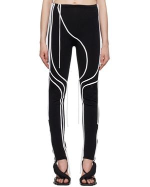 OTTOLINGER Strappy Leggings - Black