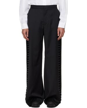HELIOT EMIL Vibraxis Tailoring Trousers - Black