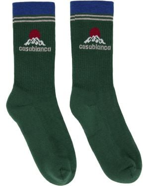 CASABLANCA Montagne Socks - Green