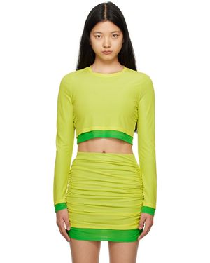 Simon Miller Mimsy Long Sleeve T-Shirt - Yellow