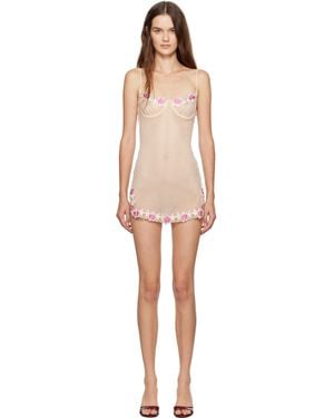 Poster Girl Peony Minidress - Black