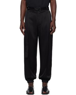 Peter Do Tomo Trousers - Black