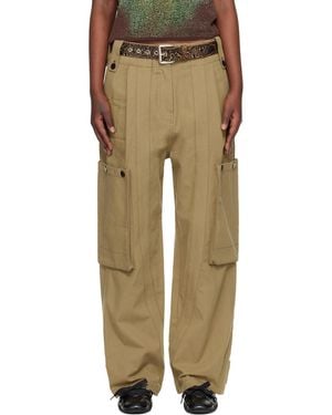 ANDERSSON BELL Utility Cargo Pants - Natural