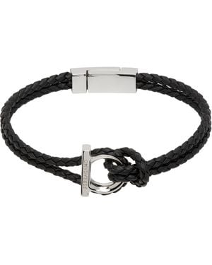 Ferragamo Gancini Bracelet - Black