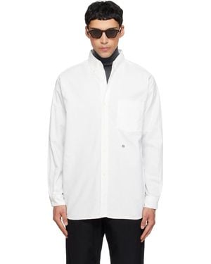 Nanamica Off- Button Down Wind Shirt - White