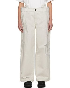 Adererror Azio Jeans - White