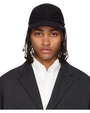 Nanamica Velveteen Cap - Black