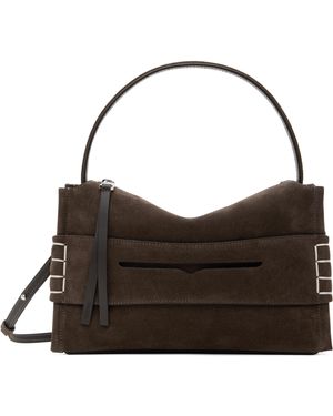 JW Anderson Sac Brun À Ornement De Style Flâneur - Noir