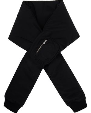 Jean Paul Gaultier Padded Sleeve Scarf - Black