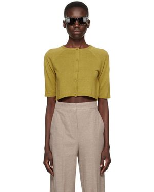 Max Mara Cardigan olly jaune - Noir