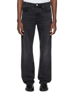 Ami Paris Cotton Classic Fit Jeans - Black