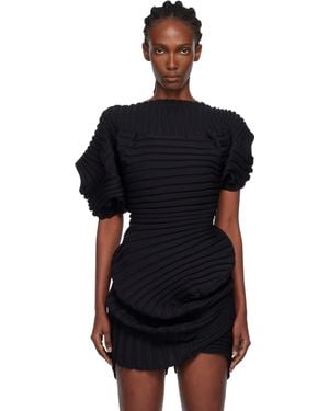 Issey Miyake Knit 'As It Is' Top - Black