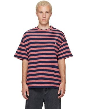 Jil Sander Striped T-Shirt - Purple