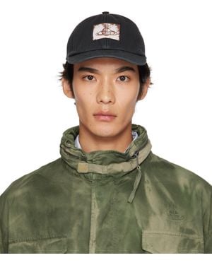 美品 vivienne westwood キャップ Vivienne Westwood Casquette Hat Black Silver Hardware