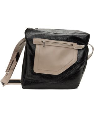 Kiko Kostadinov Deultum Leather Bag - Black