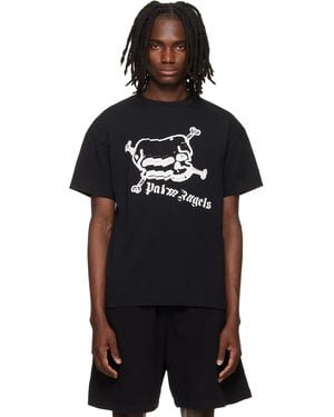 Palm Angels Skull T-Shirt - Black