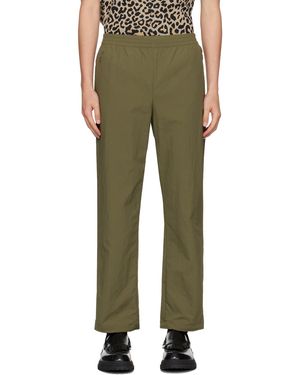 Fred Perry F Perry カーキ シェル トラックパンツ - グリーン