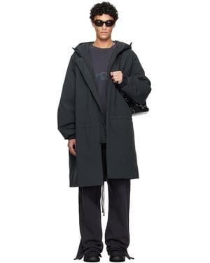 Fear Of God Holiday Tech Nylon Hooded Parka - Black