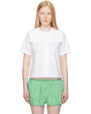Sandy Liang Drew Shirt - Green
