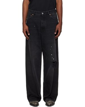 Vetements Ripped Jeans - Black