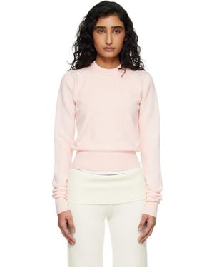 Skims 'Sweater Knits' Ribbed Long Sleeve Fitted Jumper - Multicolour