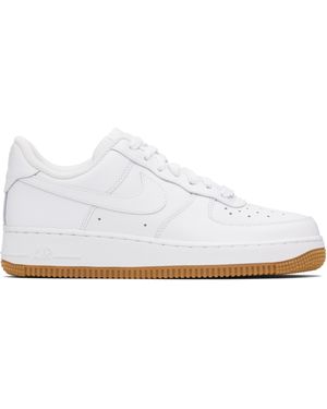 Nike Baskets Air Force 1 '07 Blanches - Noir