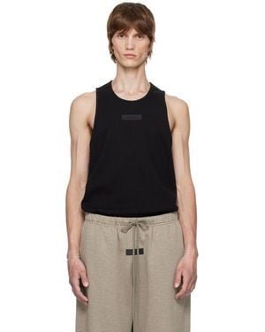 Fear Of God ブラック リブタンクトップ